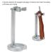 Premium Stainless Steel Razor Holder | Universal Shaving Brush & Razor Stand for Men - Durable & Safe Drying Solution - Buy Online on SooperMarket.com
