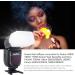Godox Flash Diffuser Dome Bounce - 3 Pack White for V860II V850II TT685 TT600 Speedlight - Buy Online on SooperMarket.com