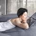 Mulberry Silk Hair Wrap for Sleeping | Double-Sided Sleep Cap | Silk Bonnet for Curly Hair | Black - Buy Online on SooperMarket.com