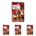 Call mocca beans made of fine dark chocolate at least 50% cocoa content for cream cakes and coffee desserts gluten-free 1x75g (pack with 4) 75 g (4 Pack) Mocca beans