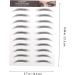 Mikinona 10pcs Imitation Eco Eyebrow Sticker 3 Proof Beauty Stickers - Buy Online on SooperMarket.com