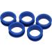 Dacvgog 50 Pieces of Silicone Finger Rings for Any Scissors Insert Hair Cutting Styling Tools Accessories Mixing Colors - Buy Online on SooperMarket.com