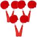PLAFOPE 3 Pairs Tassel Hair Ball Hair Clip Tassel Hairpin Chinese Hair Accessories Traditional Chinese Hairpin Hair Styling Accessories Long Tassel Hair Barrettes Hair Clips