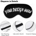 Personalized Custom Blindfold with Name, Photo, or Logo - Funny Sleep Mask for Nighttime Sleeping - Ideal for Home, Office - Black (1 Count) - Buy Online on SooperMarket.com