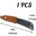 Stainless Steel Shoehorn with Brown Leather Handle - Lightweight and Portable Shoe Helper Stick for Men, Women, and Children - 17cm/6.69 inch - Buy Online on SooperMarket.com