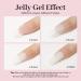 Modelones Gel Nail Polish 1 Pcs 15ml Milky White Gel Nail Polish Jelly Gel Polish Set Sheer Pure White Color Nail Gel Polish Kit Soak Off U V GEL LED Salon DIY at Home Gel Nail Manicure Gift for Women Girls - Buy Online on SooperMarket.com