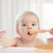 Vicloon Baby Fork and Spoon Set - 2Pcs Silicone Baby Weaning Spoon Set for Self Feeding - Easy Grip Toddler Cutlery Kit - Soft Infant Toddler Spoon in Orange - Buy Online on SooperMarket.com