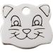 Buy RedDingo Brass Dog Tag - Medium Heart | Durable Customizable Pet ID Tags for International Shipping - Buy Online on SooperMarket.com