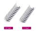 Buy 12D Volume Eyelashes - D Curl 0.07mm 11mm | Premium Artificial Eyelash Extensions for Effortless Glam - Buy Online on SooperMarket.com