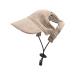 Predolo pet sports hat fashionable dog solar hat with ear holes sun protection hats dog peaked cap dog baseball cap for small dogs khaki l