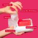 Buy Mirabella Makeup Remover Wipes | Alcohol-Free Travel Face Wipes with Aloe Vera & Micellar Water for Women - Fragrance-Free Cleansing Wipes - Buy Online on SooperMarket.com