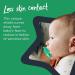 Tommee Tippee Advanced Sensitive Skin Pacifier 4 Count | BPA-Free Binkies, Unique Shield Design | 0-6 Months, Symmetrical Shape - Buy Online on SooperMarket.com