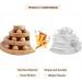Gelrova Cat Toy Roller Exerciser Fun Cat Toy Indoor Pet Interactive Toy Bamboo Cat Ball Toy with Double Layer Rail Teaser Cat Ball Toy for Kitten Puppy etc 3-layer track(Bamboo) 3-layer-bamboo - Buy Online on SooperMarket.com