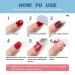Professional Gel Nail Polish Remover | Quick & Easy 2-5 Min Removal | 4-Piece Set with Scraper | Gentle on Nails - Buy Online on SooperMarket.com