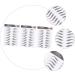 Gogogmee 3 Sheets Waterproof Eyebrow Stickers Lazy Eyebrow Transfer Stickers Water Proof 3 Stickers 21x15cm Black 2 - Buy Online on SooperMarket.com
