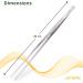VORESTIC Aquarium Tweezers Long Straight 60 cm Aquascaping Extra Long Tweezers Large - Buy Online on SooperMarket.com