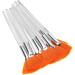 Exquisite Soft and Elastic Fan-Shaped Comfortable Facial Mask Brushes Facial Mask Applicator Brushes for DIY Facial Masks Beauty Salons - Buy Online on SooperMarket.com