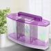 Aquarium Fish Tank Transparent Aquarium Fish Tank LED Acrylic Three Divisions Breeding Isolation Box for Small Fishes Mini Breeding Fish Tank (Purple) - Buy Online on SooperMarket.com