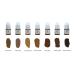 PMU Products Brow Pigment Set - 7 Pack Microblading Inks in 7 Shades - Buy Online on SooperMarket.com