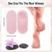 Zuimei 3 Pairs Silicone Moisturizing Socks Silicone Pedicure Socks Moisturizing Foot Mask Exfoliating Silicone Socks Anti-Slip Silicone Socks for Repairing Cracked Heel Dry Feet - Buy Online on SooperMarket.com