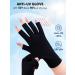Subay UV Gloves for Gel Nails - Professional UPF50+ Anti-UV Fingerless Gloves in Black - Buy Online on SooperMarket.com
