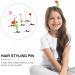 Bean Sprout Hair Clip Set - 28pcs Plant Hairpins for Women, Girls, Kids - Cute Novelty Headwear for Parties - Buy Online on SooperMarket.com