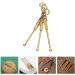 Healeved 3pcs Copper Brass Ear Spoon Ear Cleaner Set with Keychain - Ear Wax Remover Tool Pendant for Ear Cleaning - Buy Online on SooperMarket.com