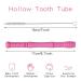 Soothing Silicone Baby Teething Tubes for Babies 0-12 Months - Safe, Non-Toxic and BPA-Free Teething Toys for Girls - Dishwasher Safe - Buy Online on SooperMarket.com
