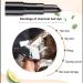 Buy Dark Brown Temporary Hair Color Pen - Washable Non-Toxic Hair Chalk for DIY Hair Dye & White Hair Coverage | 3.5g Stick - Buy Online on SooperMarket.com