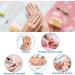12pcs 80/80 Grit Jumbo Nail Files for Acrylic Nails - Professional Square Emery Boards for Manicure & Nail Techs - Buy Online on SooperMarket.com