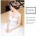 Handcess Bride Wedding Crystal Hair Vine Pearl Silver Headpiece Rhinestone Bridal Hair Accessories for Women and Girls (Silver) - Buy Online on SooperMarket.com