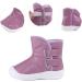 LACOFIA Toddler Winter Snow Boots - Anti-Slip, Waterproof & Warm - Size 5 UK Child - Purple - Buy Online on SooperMarket.com
