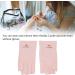 Professional Manicure Gloves Non Slip UV Protection Driving Gloves Stretchy Breathable Fingerless Fiber Cotton Nail Lamp Gloves for Home Salon Summer Outdoor Gloves for Women and Girls(Pink) - Buy Online on SooperMarket.com
