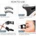 FunnAura 8Pairs Reusable Magnetic Eyelashes Natural Look Waterproof False Lashes Magnetic No Glue with Applicator(Black) - Buy Online on SooperMarket.com