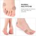 FOMIYES Toe Tape - 10 Oval Blister Tapes for Feet Care | Adhesive Moleskin Sweat-Absorbent Sticker for Corns & Blisters - Buy Online on SooperMarket.com