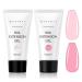 Makartt Poly Nail Extension Gel: Nail Thickening Acrylic Extension - Starter Polish Pink & Cheeky