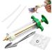 Baby Bird Feeding Kit 6PCS 50ml Baby Birds Feeding Syringe with Hose and Spoons Hand Feeding Device with Scale and Positioning Screw for Sick Bird