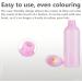 Norhogo 2 Pieces Hair Dye Brush Bottle Root Comb Applicator - Pink - Buy Online on SooperMarket.com