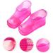 FOYTOKI 1 Pair Foot Bath Shoes Foot Spa Foot Container for Bathing Ankle Home Foot Bath Container Foot Soaking Tub Foot Soak Shoes Bath Tubs Foot Washing Shoes Take a Bath Pvc Bracket Man 26.3x11cm Rosy - Buy Online on SooperMarket.com