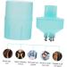 Hair Color Applicator Bottle Set Dying Tools with Comb & Dropper for Easy Hair Dyeing 6.3X4.5cm Blue - Buy Online on SooperMarket.com
