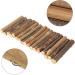 Duokon Hamster Accessories - Wooden Bridge & Curved Ladder for Hamsters Mice & Rats | Premium Small Pet Toys - Buy Online on SooperMarket.com