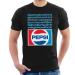 All+Every Pepsi Lip Smackin Thirst Quenchin Men's T-Shirt XL Black