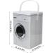 Laundry Detergent Container Laundry Detergent Powder Storage Box Portable Cute Tapes Stationery Socks Container Organizer with Handle - Buy Online on SooperMarket.com
