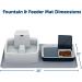 PetSafe Silicone Fountain and Feeder Mat | 26 x 16 | Waterproof & Dishwasher Safe Pet Food Mat - Buy Online on SooperMarket.com