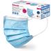 Beurer mm 15 op-mask type IIR made in EU 3-layer medical face mask protects your environment against droplets and microorganisms heat absorbing 50 mm 15 type iir-50 pieces single