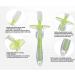 Silicone Bebe Brosse a Dents Brosse De Nettoyage de Dents Enfants Bleu - Buy Online on SooperMarket.com
