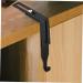 ABOOFAN 2pcs Metal Cabinet Hooks Heavy Duty Clothes Hanger Towel Hooks Metal Hook Wall Hanging Household 8.00X7.00X1.20CM Black - Buy Online on SooperMarket.com