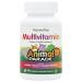Natures Plus Animal Parade Children's Chewable Multivitamin - 90 Animal-Shaped Tablets Pack of 2 - Natural Assorted Flavors - Vegan Gluten Free - 90 Total Servings
