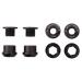 Wolf Tooth Components Set of 4 Chainring Bolts+Nuts for Single-Ring (1X) Drivetrains Black