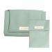 Mimuselina 2 Pack: Baby changing pad on the way + diaper bag for on the go - foldable diaper pad and water -repellent with diaper pocket - portable diaper pad dirt -repellent pack green avenue